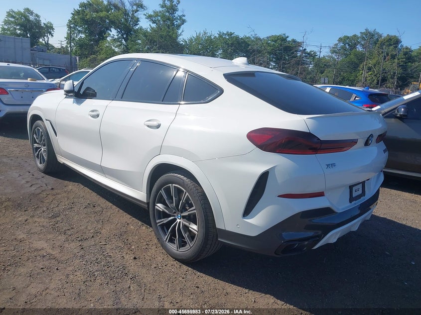 Vin: 5uxcy8c06n9k58170, lot: 46194611, bmw x6 m50i 20223
