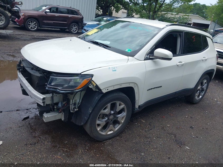Vin: 3c4njccbxlt218536, lot: 46194612, jeep compass limited fwd 20202
