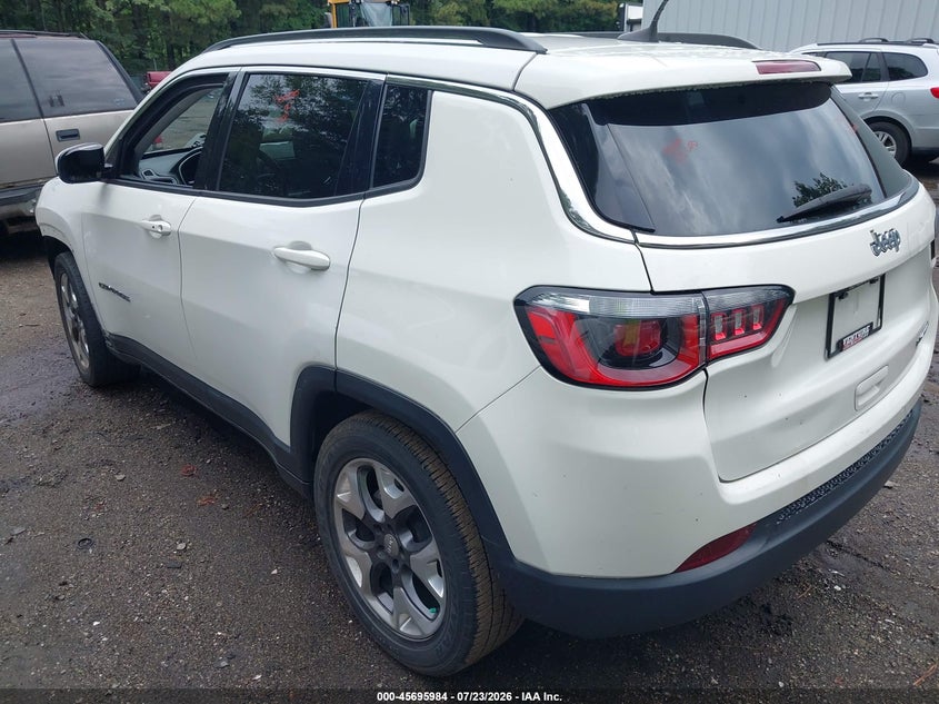 Vin: 3c4njccbxlt218536, lot: 46194612, jeep compass limited fwd 20203