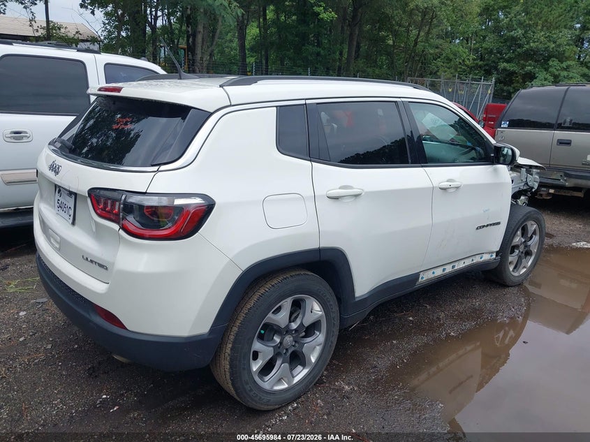 Vin: 3c4njccbxlt218536, lot: 46194612, jeep compass limited fwd 20204