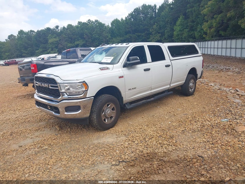 Vin: 3c6ur5hj1ng358025, lot: 46194632, ram 2500 tradesman  4x4 8' box 20222