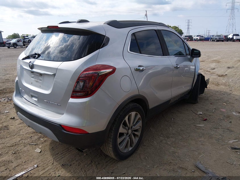 Vin: kl4cjasb0hb102164, lot: 46194633, buick encore preferred 20174