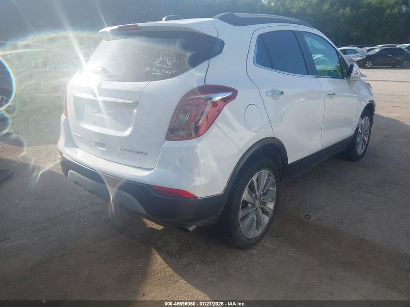 Vin: kl4cjasb0jb567405, lot: 46194678, buick encore preferred 20184