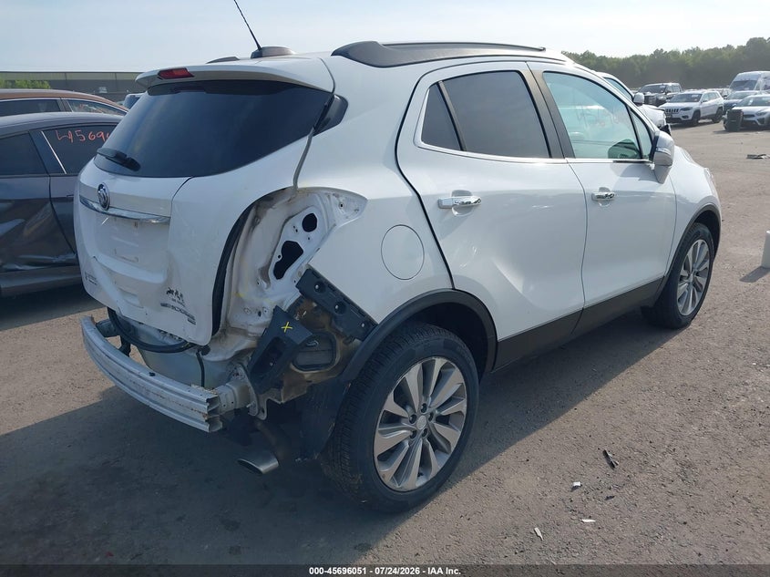 Vin: kl4cjesb1kb948107, lot: 46194679, buick encore awd preferred 20194