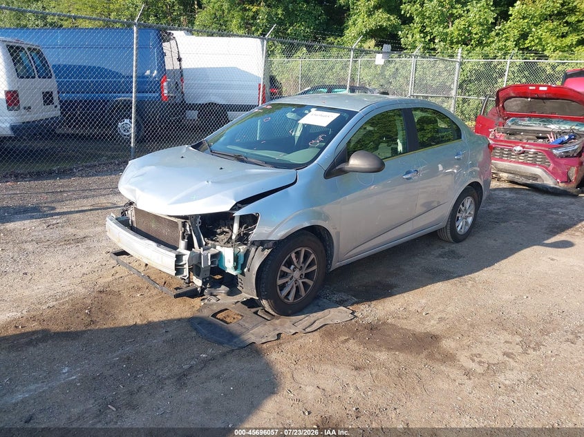 Vin: 1g1jd5sg9h4116455, lot: 46194685, chevrolet sonic lt auto 20172