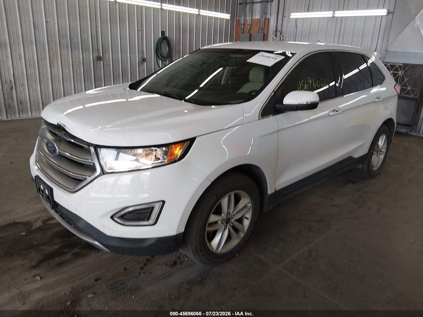 Vin: 2fmpk4j94gbc53260, lot: 46194694, ford edge sel 20162