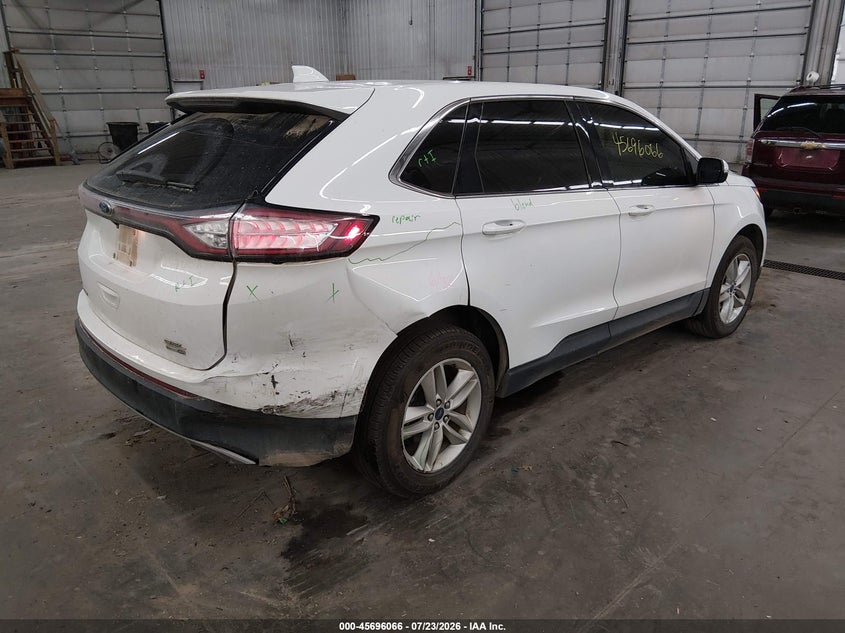 Vin: 2fmpk4j94gbc53260, lot: 46194694, ford edge sel 20164