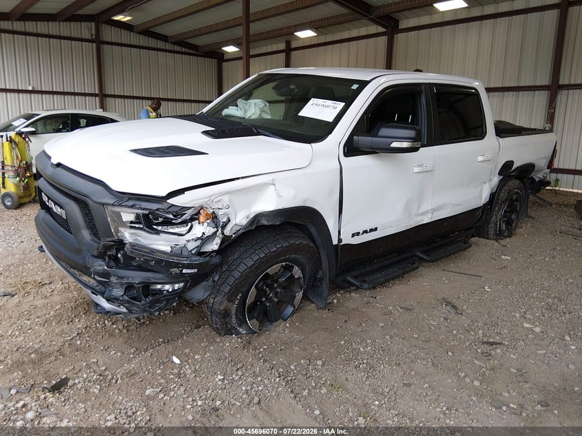 Vin: 1c6srflt7ln421994, lot: 46194698, ram 1500 rebel  4x4 5'7 box 20202