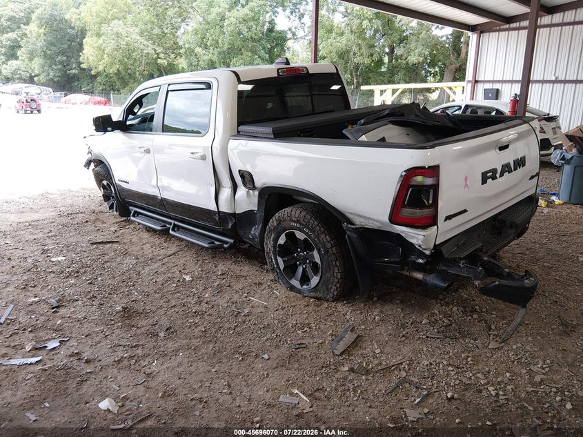 Vin: 1c6srflt7ln421994, lot: 46194698, ram 1500 rebel  4x4 5'7 box 20203