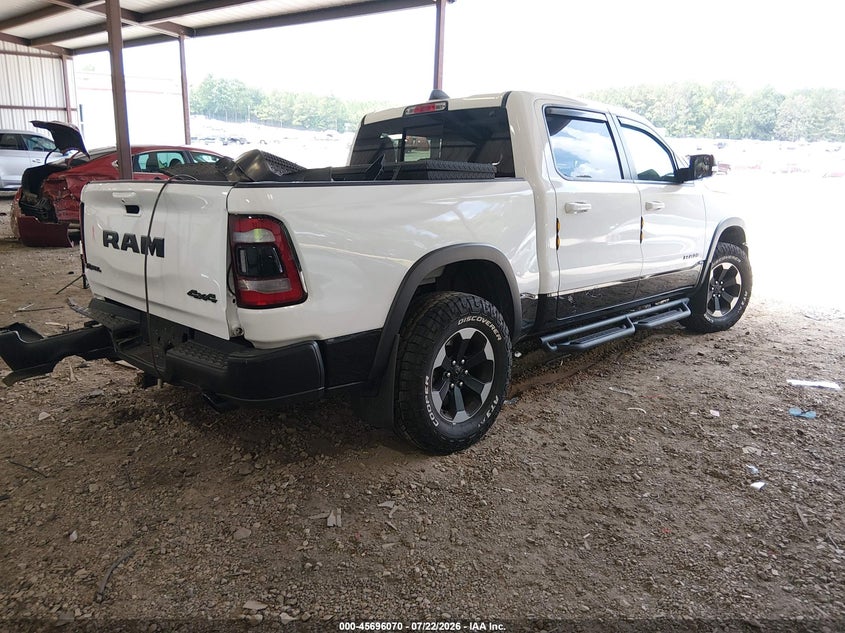 Vin: 1c6srflt7ln421994, lot: 46194698, ram 1500 rebel  4x4 5'7 box 20204