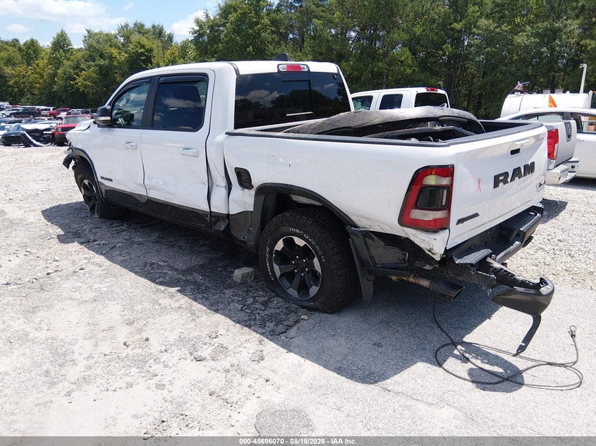 Vin: 1c6srflt7ln421994, lot: 46194698, ram 1500 rebel  4x4 5'7 box 20203