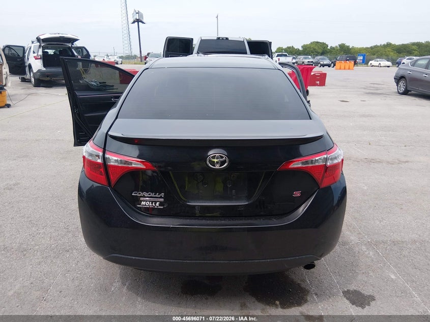 2016 TOYOTA COROLLA SEDAN 1.8L I-4 DOHC, VVT, 132HP