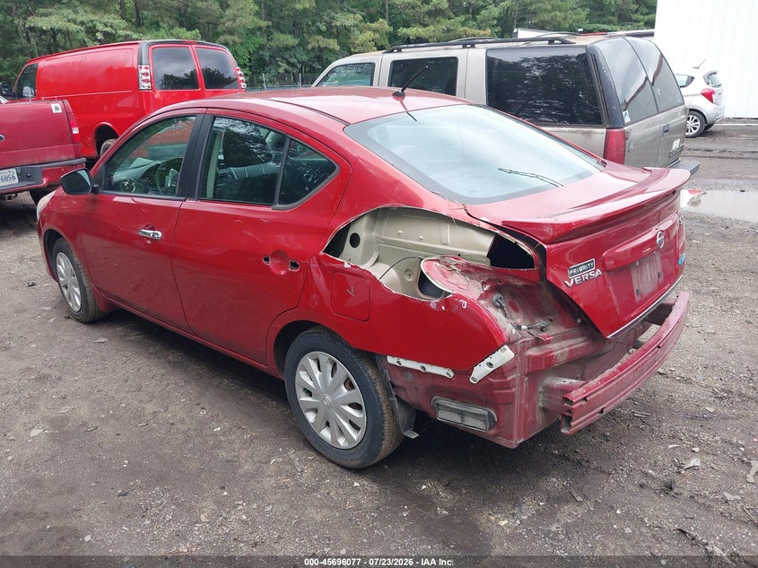 Vin: 3n1cn7ap9fl917150, lot: 46194705, nissan versa 1.6 sv 20153