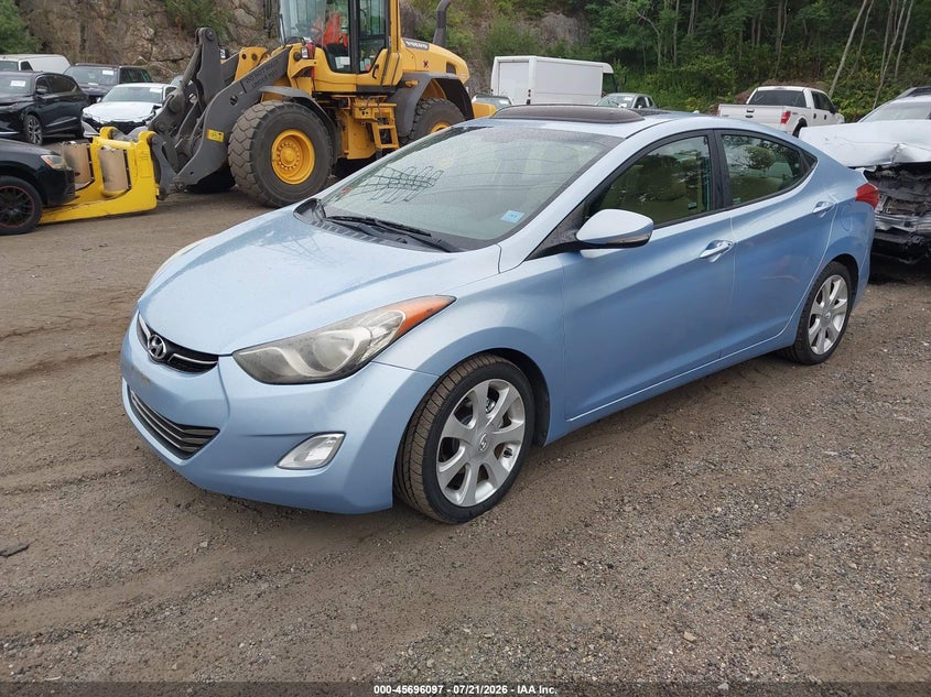 2012 HYUNDAI ELANTRA auction photo 2