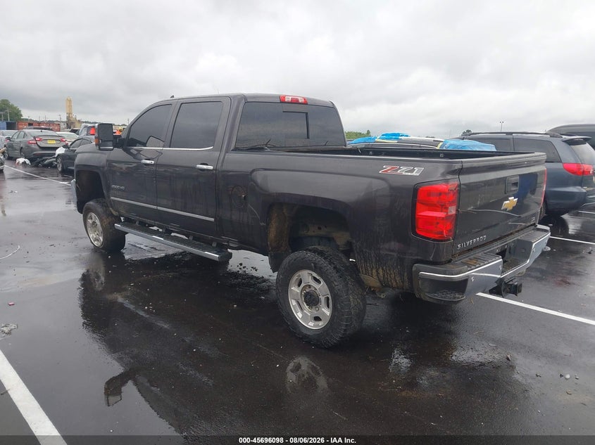 Vin: 1gc1kwe87ff516376, lot: 46194726, chevrolet silverado 2500hd built after aug 14 ltz 20153