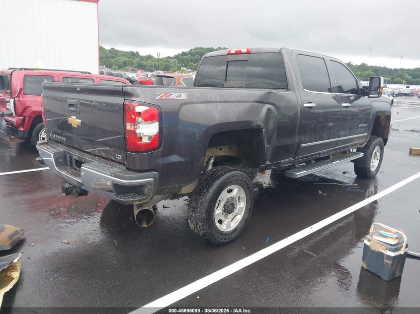 Vin: 1gc1kwe87ff516376, lot: 46194726, chevrolet silverado 2500hd built after aug 14 ltz 20154