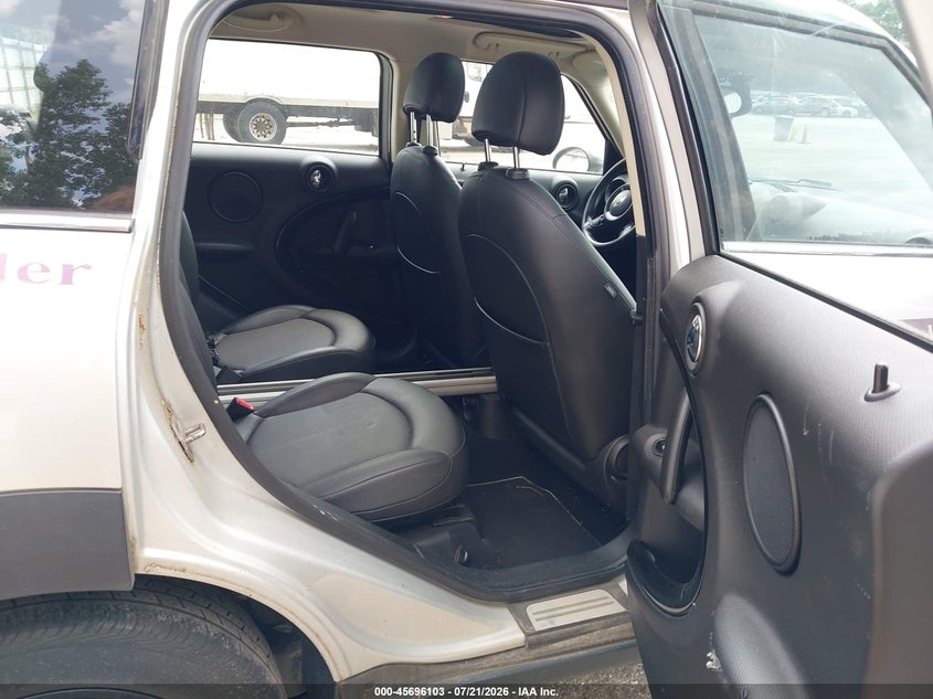 2012 Mini Cooper Countryman VIN: WMWZB3C57CWM06608 Lot: 45696103