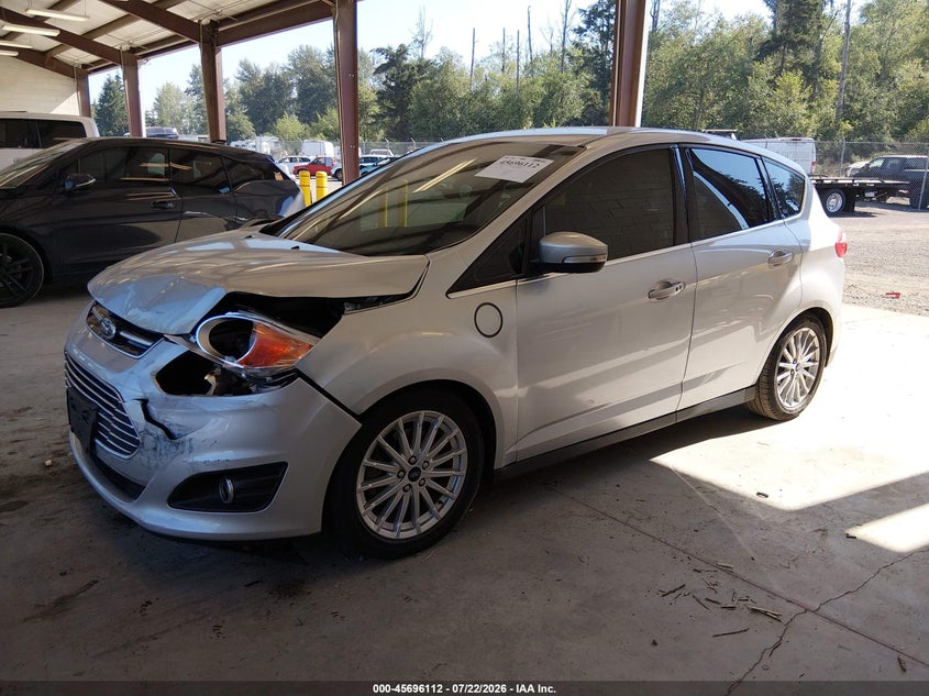 Vin: 1fadp5cu6gl116830, lot: 46194740, ford c-max energi sel 20162