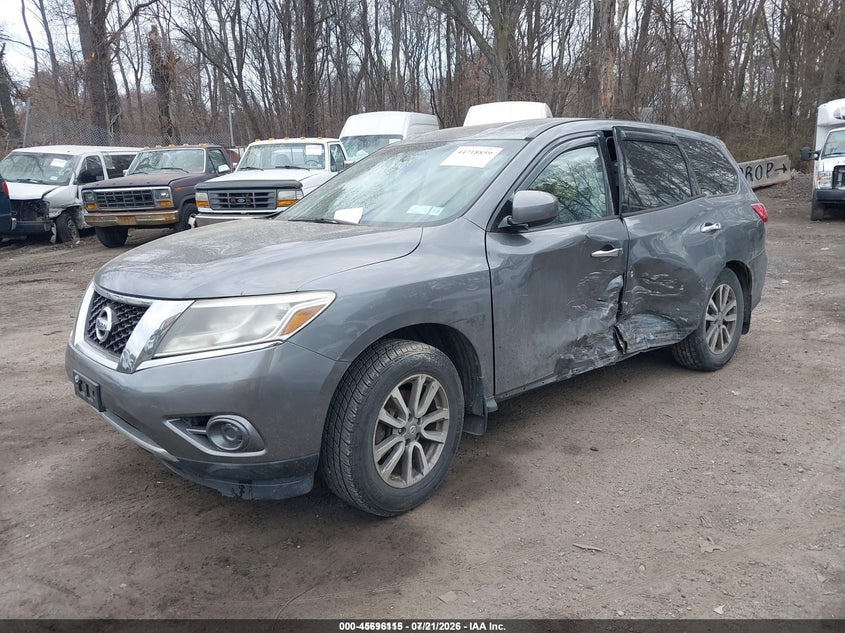 2015 NISSAN PATHFINDER auction photo 2