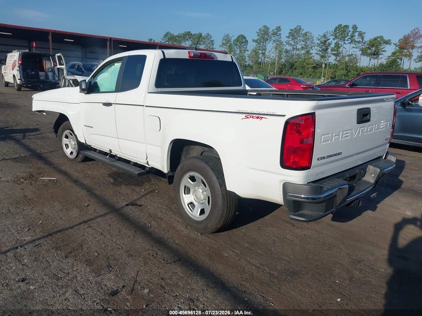 2021 CHEVROLET COLORADO auction photo 3
