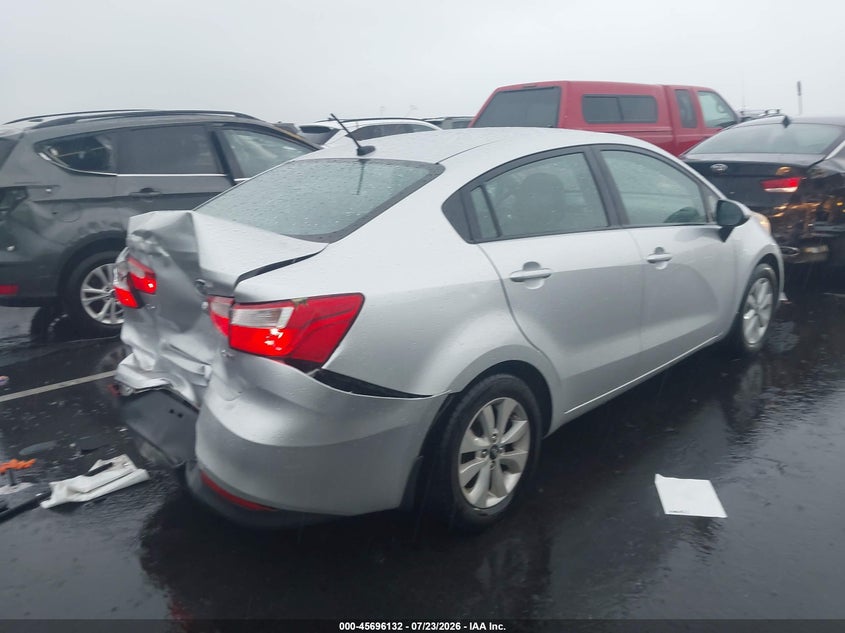 Vin: knadn4a36h6016664, lot: 46194760, kia rio ex 20174
