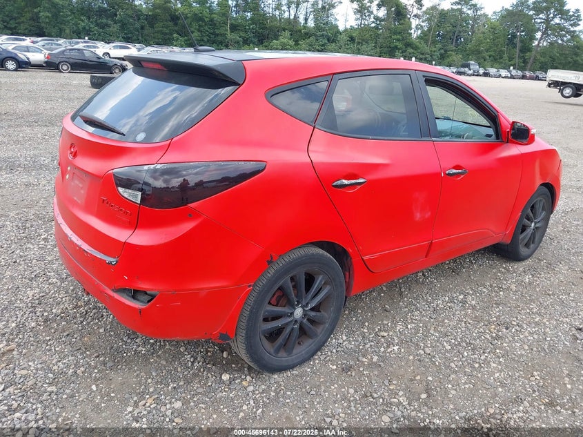 2010 HYUNDAI TUCSON auction photo 4