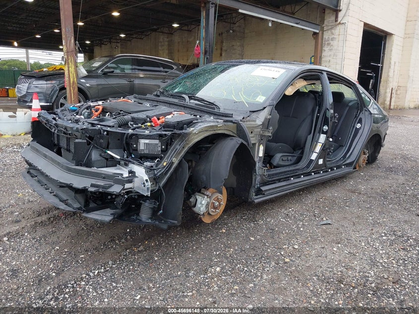 Vin: 1hgcy2f5xra096796, lot: 46194776, honda accord hybrid sport 20242