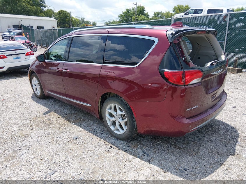 Vin: 2c4rc1eg6jr122475, lot: 46194782, chrysler pacifica touring l plus 20183