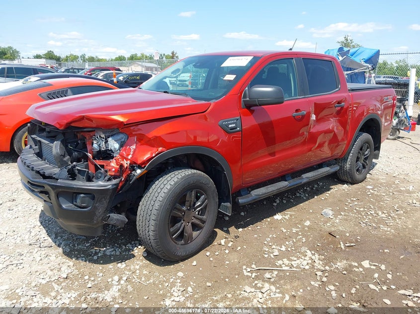 Vin: 1fter4fh2nld36447, lot: 46194802, ford ranger xl 20222