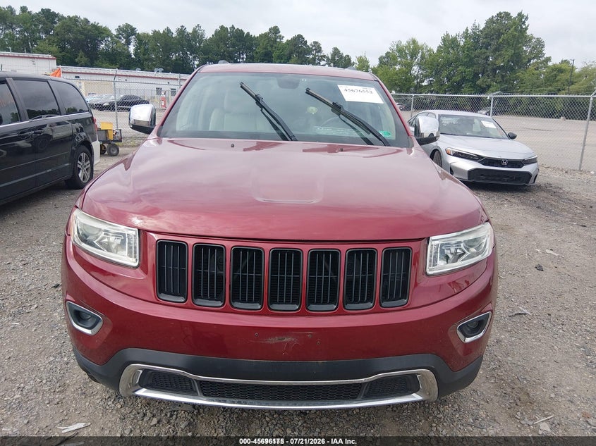 2014 Jeep Grand Cherokee Limited VIN: 1C4RJFBG3EC509698 Lot: 45696175