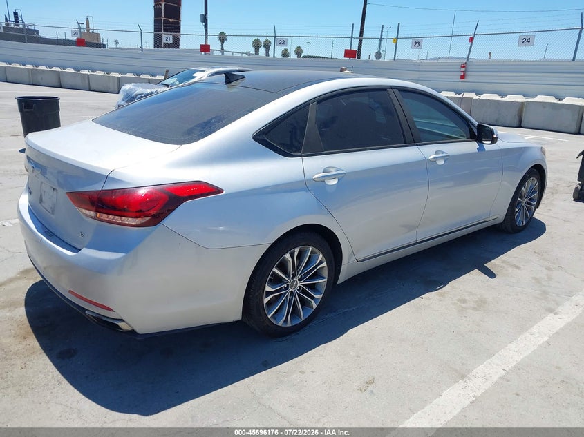 Vin: kmhgn4je6gu135502, lot: 46194804, hyundai genesis 3.8 20164