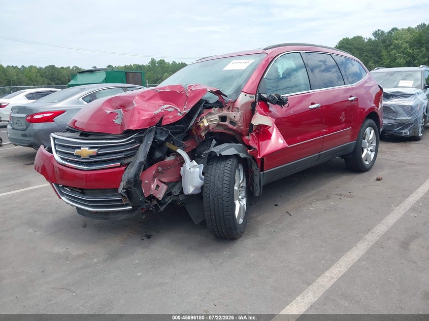 Vin: 1gnkrlkd8dj100774, lot: 46194808, chevrolet traverse ltz 20132