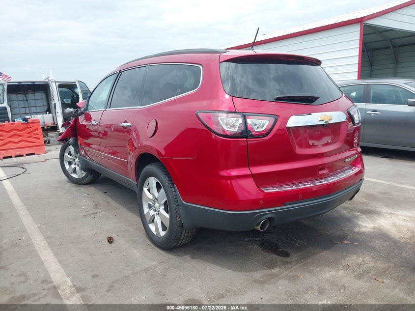 Vin: 1gnkrlkd8dj100774, lot: 46194808, chevrolet traverse ltz 20133