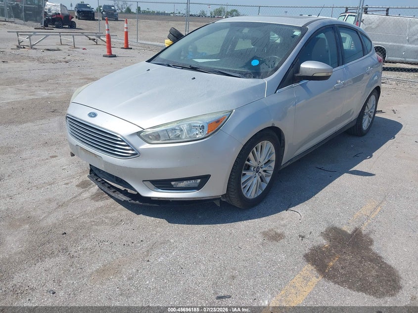 Vin: 1fadp3n27fl215803, lot: 46194813, ford focus titanium 20152