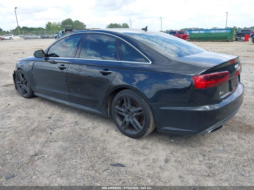 Vin: waufgafc5gn150340, lot: 46194830, audi a6 3.0t premium plus 20163