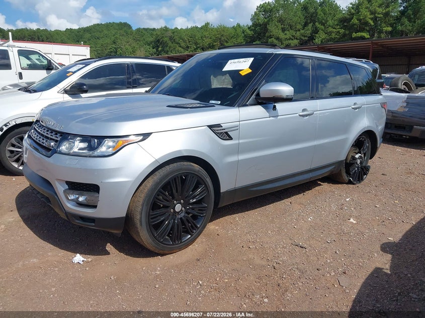Vin: salwr2wf9ea322721, lot: 46194835, land rover range rover sport 3.0l v6 supercharged hse 20142
