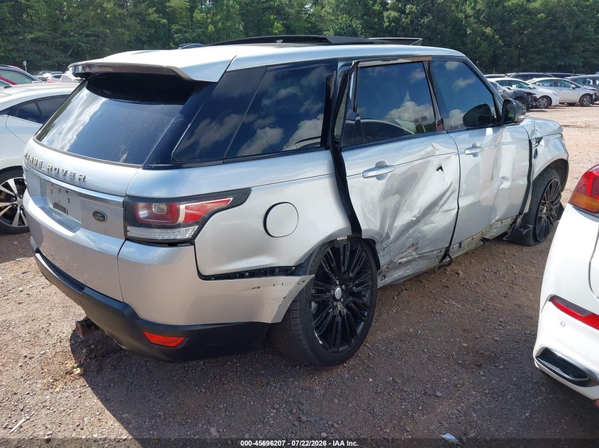 Vin: salwr2wf9ea322721, lot: 46194835, land rover range rover sport 3.0l v6 supercharged hse 20144