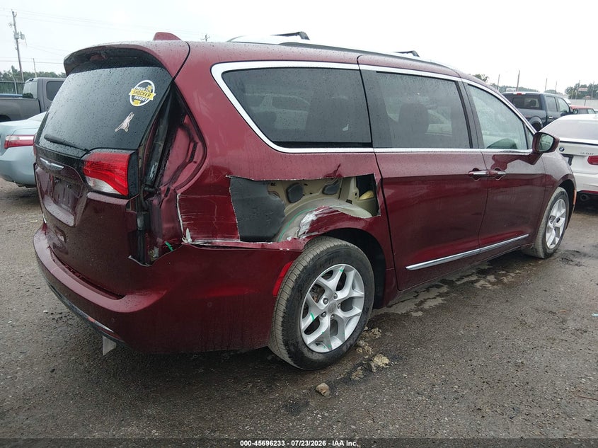 Vin: 2c4rc1eg8hr529708, lot: 46194861, chrysler pacifica touring-l plus 20174