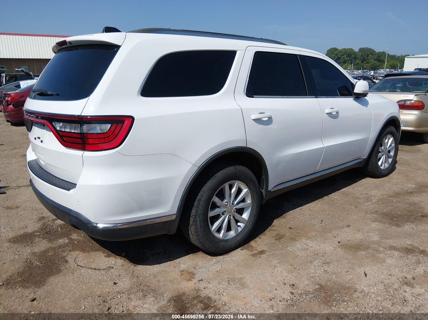 Vin: 1c4rdjag2fc690239, lot: 46194884, dodge durango sxt 20154