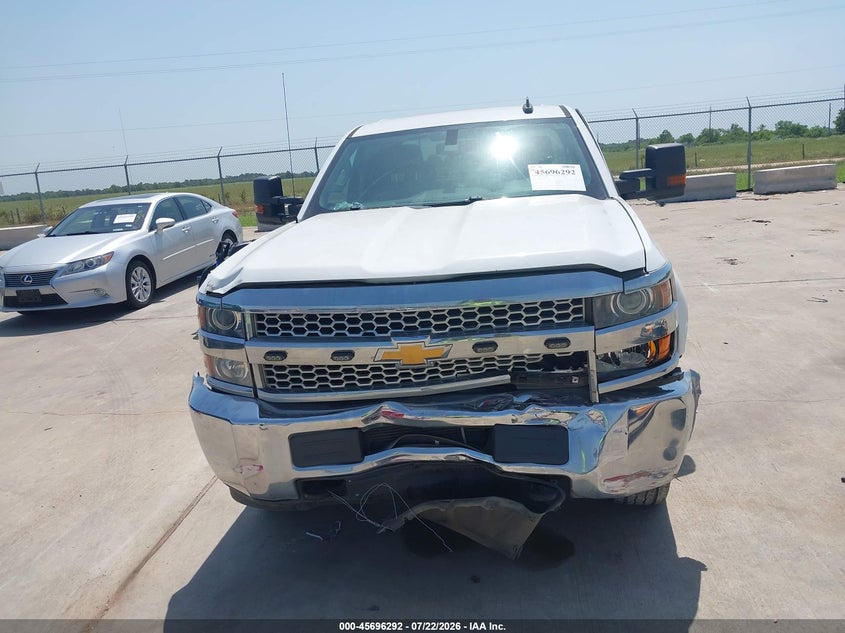 2019 Chevrolet Silverado 2500Hd Wt VIN: 2GC2KREG4K1244433 Lot: 45696292