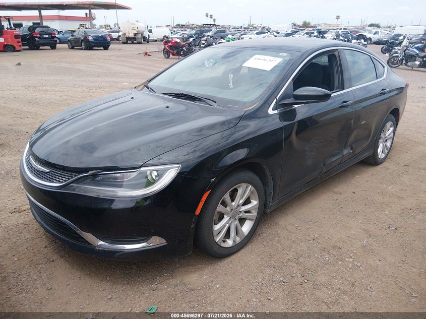 2015 Chrysler 200 Limited VIN: 1C3CCCAB6FN677477 Lot: 45696297