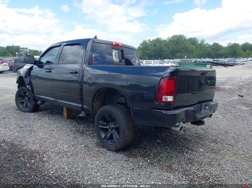 Vin: 1c6rr7mt6gs414108, lot: 46194945, ram 1500 sport 20163
