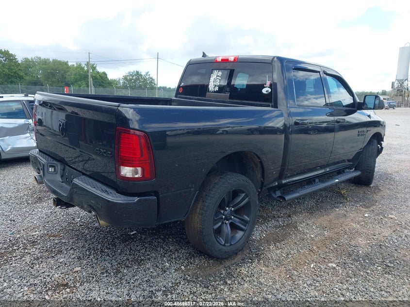 Vin: 1c6rr7mt6gs414108, lot: 46194945, ram 1500 sport 20164