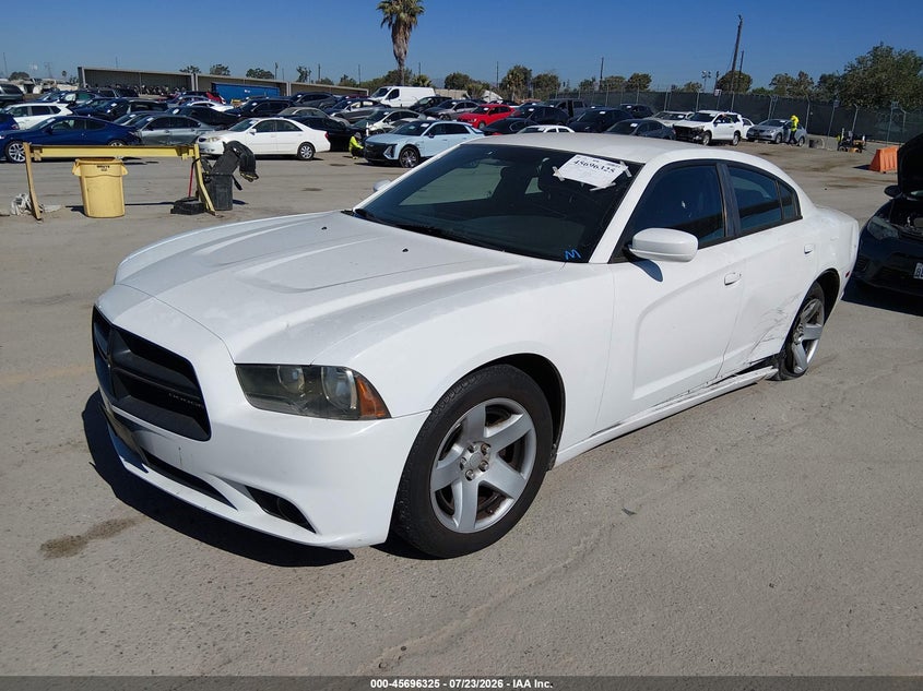Vin: 2c3cdxat5ch287763, lot: 46194953, dodge charger police 20122