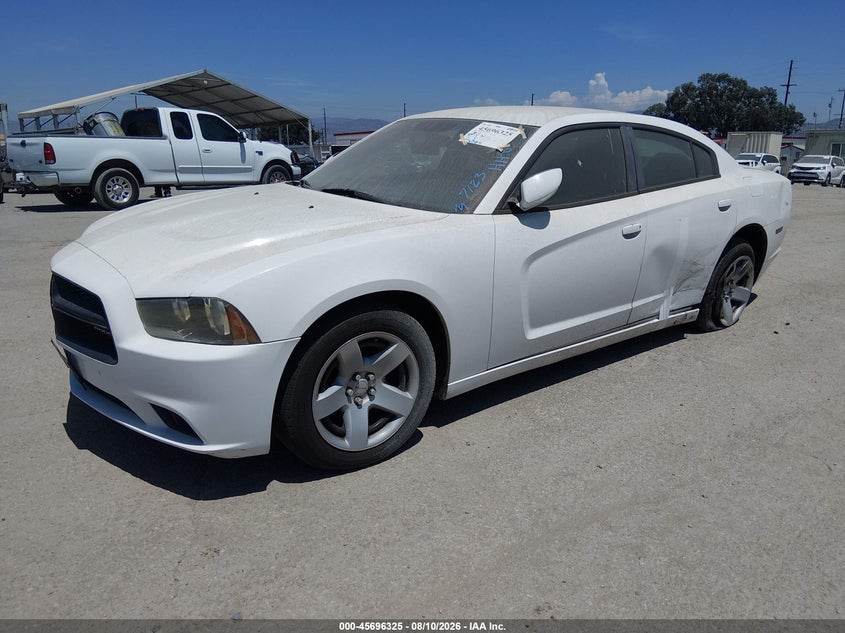 Vin: 2c3cdxat5ch287763, lot: 46194953, dodge charger police 20122