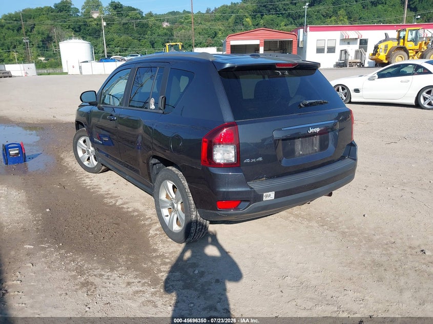 Vin: 1c4njdbb3ed712835, lot: 46194978, jeep compass sport 20143