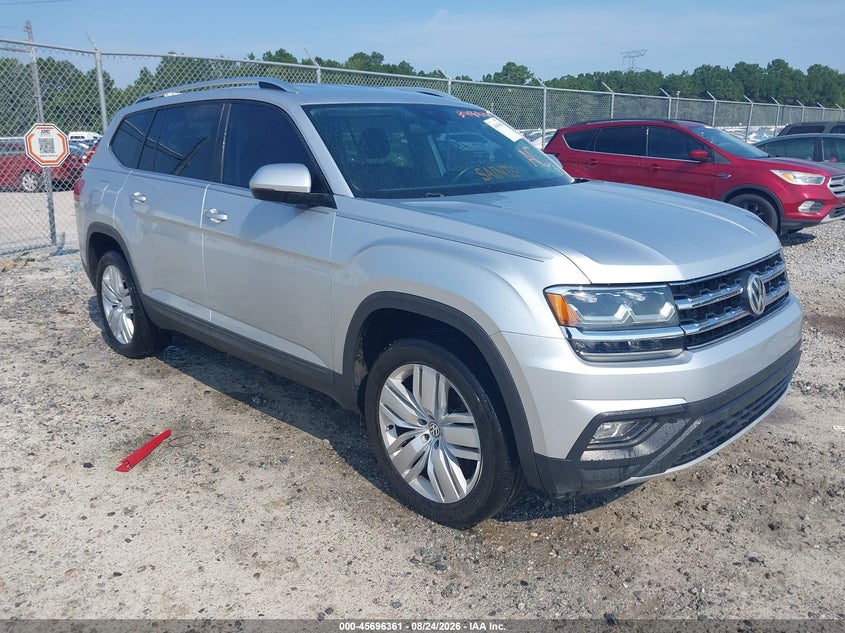 2019 Volkswagen Atlas 3.6L V6 Se W/Technology, Износ, IAAI, VIN 1V2WR2CA5KC507508