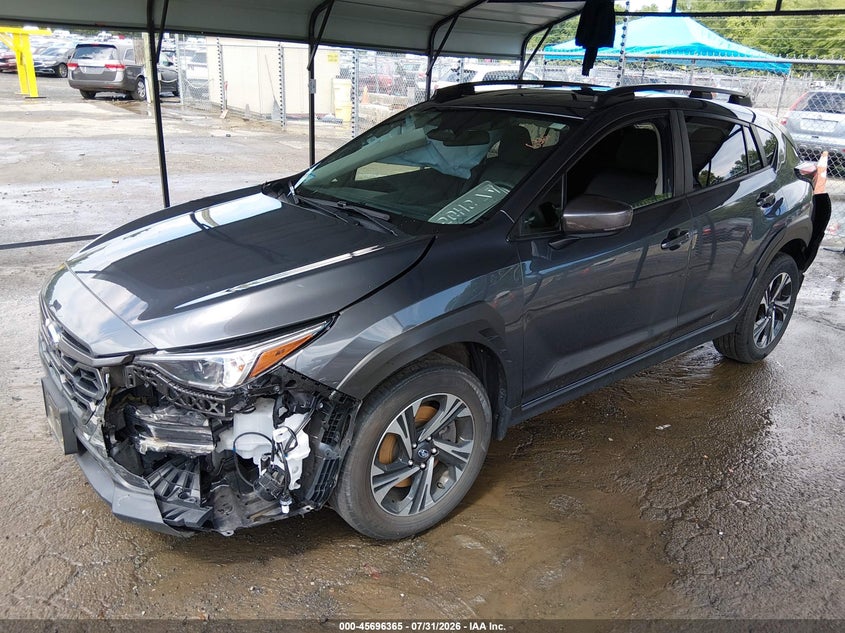 Vin: jf2guadc1r8289807, lot: 46194993, subaru crosstrek premium 20242