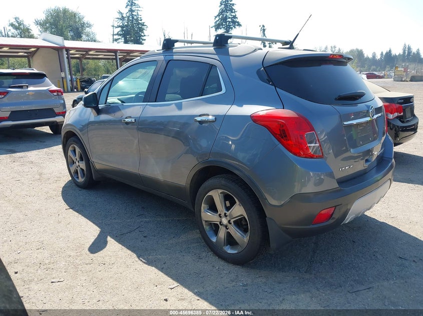 Vin: kl4cjfsb0eb727382, lot: 46195013, buick encore convenience 20143