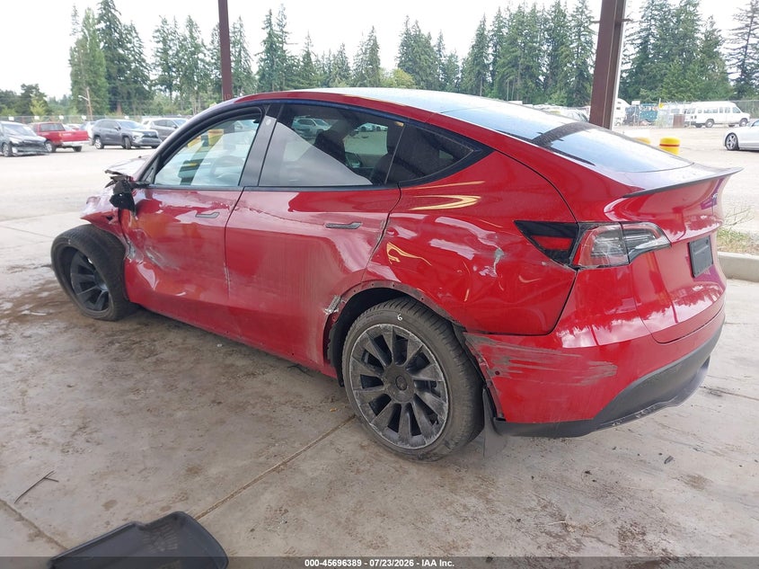 2022 TESLA MODEL Y auction photo 3